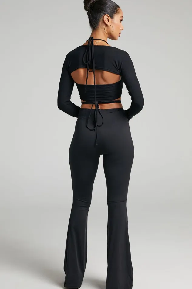By Dyln 8211 Mid Rise Genesis Pants In Black Women Showpo Pants