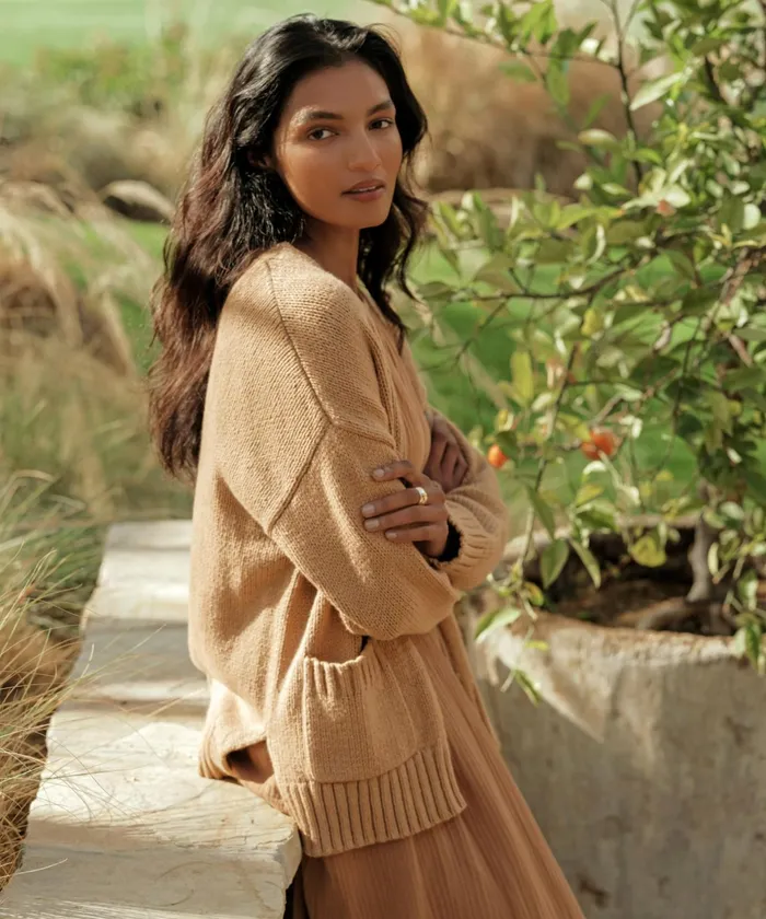 Cardigans Women Jenni Kayne Cody Cardigan Camel