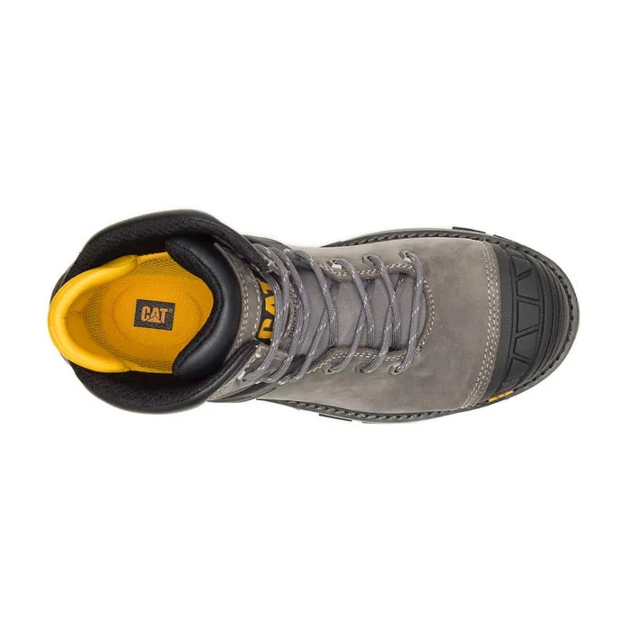 Cat Footwear Boots Men039s Excavator Superlite Waterproof Carbon Composite Toe Work Boot Pewter 8211 Men