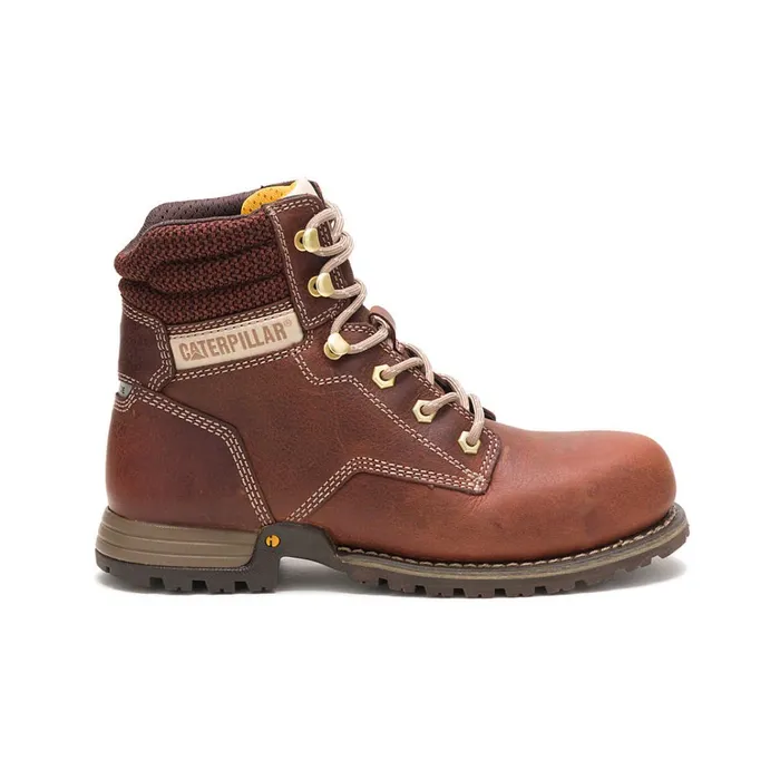 Cat Footwear Boots Women039s Paisley 6034 Steel Toe Work Boot Tawny 8211 Women