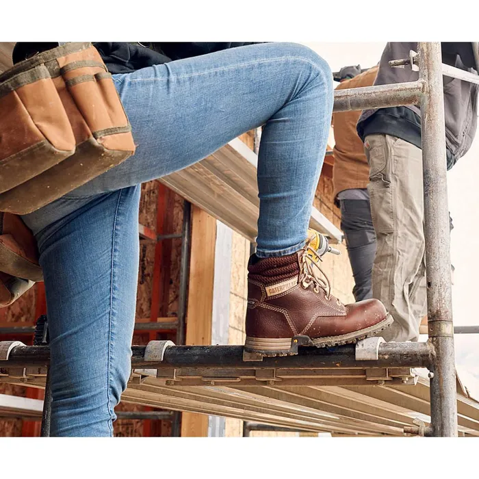 Cat Footwear Boots Women039s Paisley 6034 Steel Toe Work Boot Tawny 8211 Women