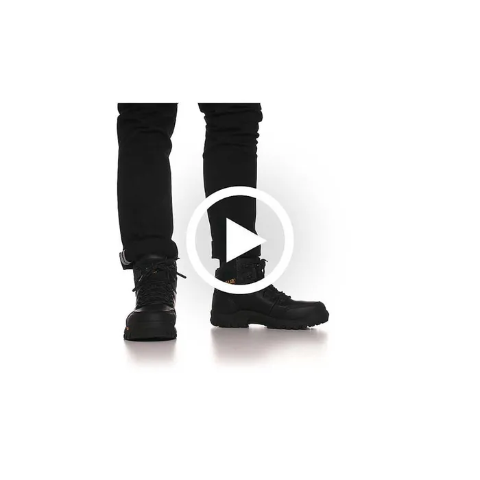 Cat Footwear Composite Toe Men039s Resorption Waterproof Composite Toe Work Boot Black 8211 Men