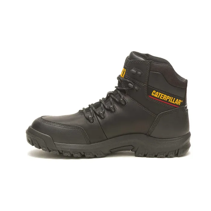Cat Footwear Composite Toe Men039s Resorption Waterproof Composite Toe Work Boot Black 8211 Men