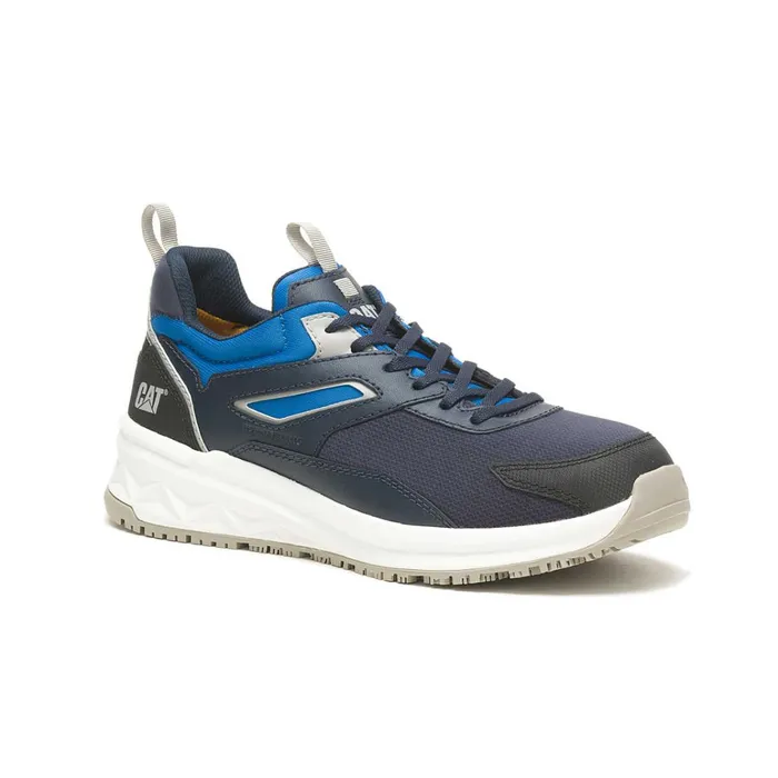 Cat Footwear Shoes Men039s Streamline Runner Carbon Composite Toe Work Shoe Total Eclipse 8211 Men