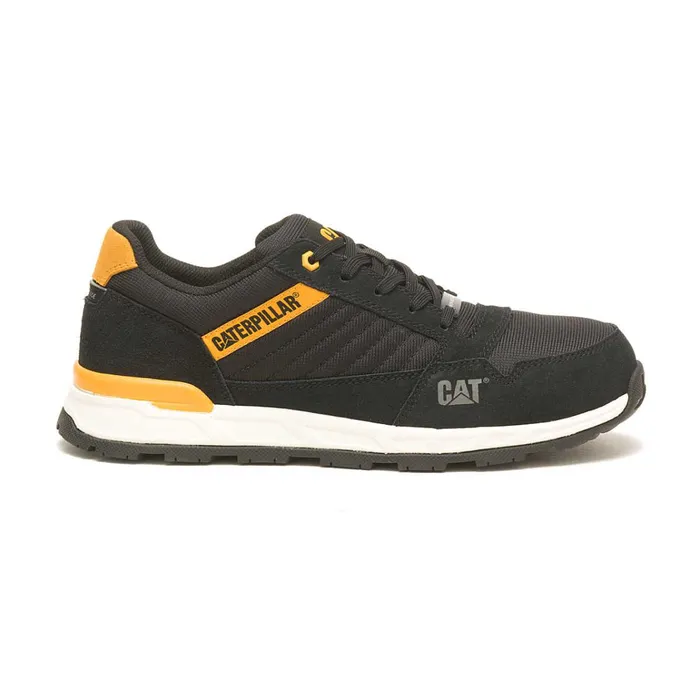 Cat Footwear Slip Resistant Men039s Venward Composite Toe Work Shoe Blackcat Yellow 8211 Men Cat Footwear Slip Resistant Men039s Venward Composite Toe Work Shoe Blackcat Yellow 8211 Men