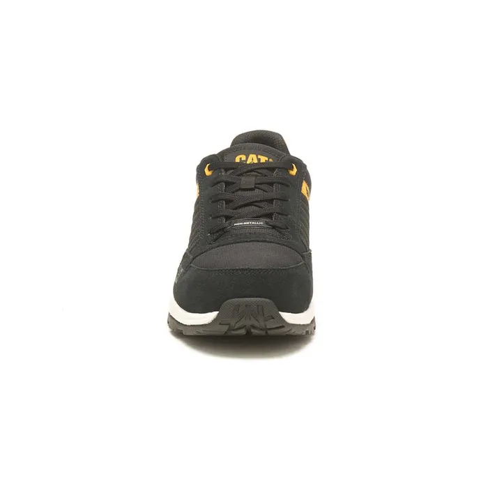 Cat Footwear Slip Resistant Men039s Venward Composite Toe Work Shoe Blackcat Yellow 8211 Men