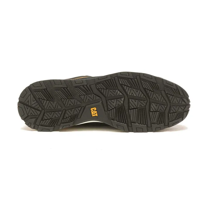 Cat Footwear Slip Resistant Men039s Venward Composite Toe Work Shoe Blackcat Yellow 8211 Men