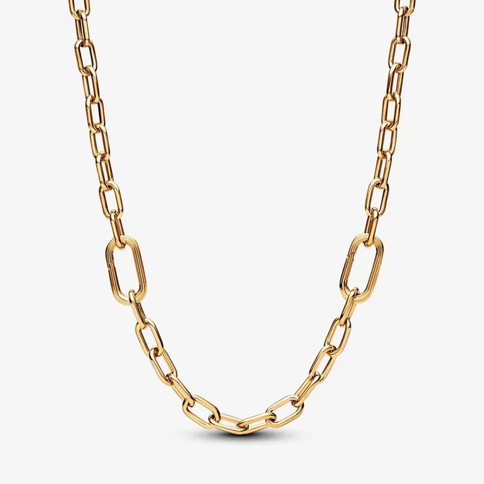 Chain Necklaces Women Pandora Online ME SmallLink Chain Necklace Gold Plated