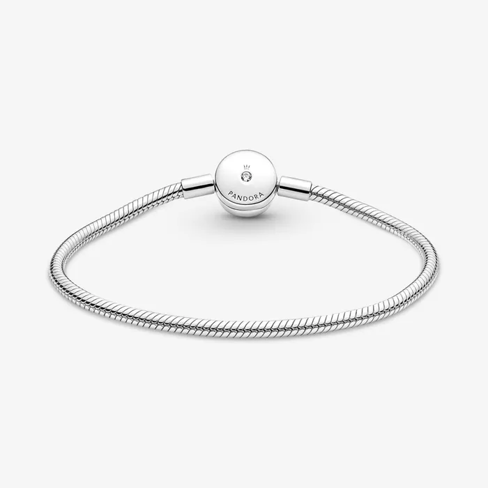 Charm Bracelets Women Pandora Online Moments Halo Snake Chain Bracelet