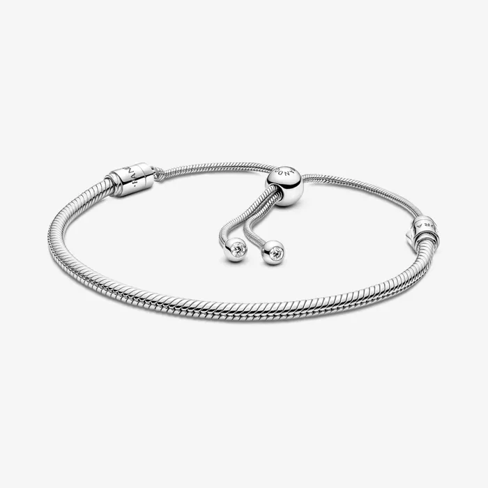 Charm Bracelets Women Pandora Online Moments Snake Chain Slider Bracelet Sterling Silver