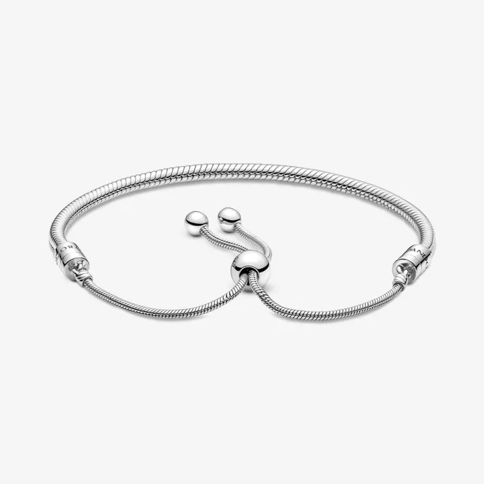 Charm Bracelets Women Pandora Online Moments Snake Chain Slider Bracelet Sterling Silver