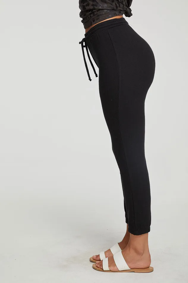 Chaser Brand rPET Bliss Knit Slouchy Joggers Womens Loungewear