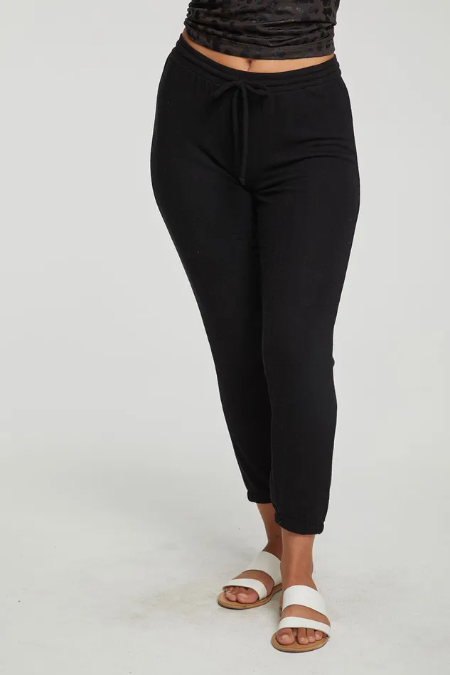 Chaser Brand rPET Bliss Knit Slouchy Joggers Womens Loungewear