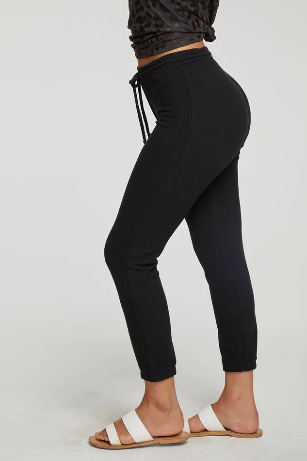 Chaser Brand rPET Bliss Knit Slouchy Joggers Womens Loungewear