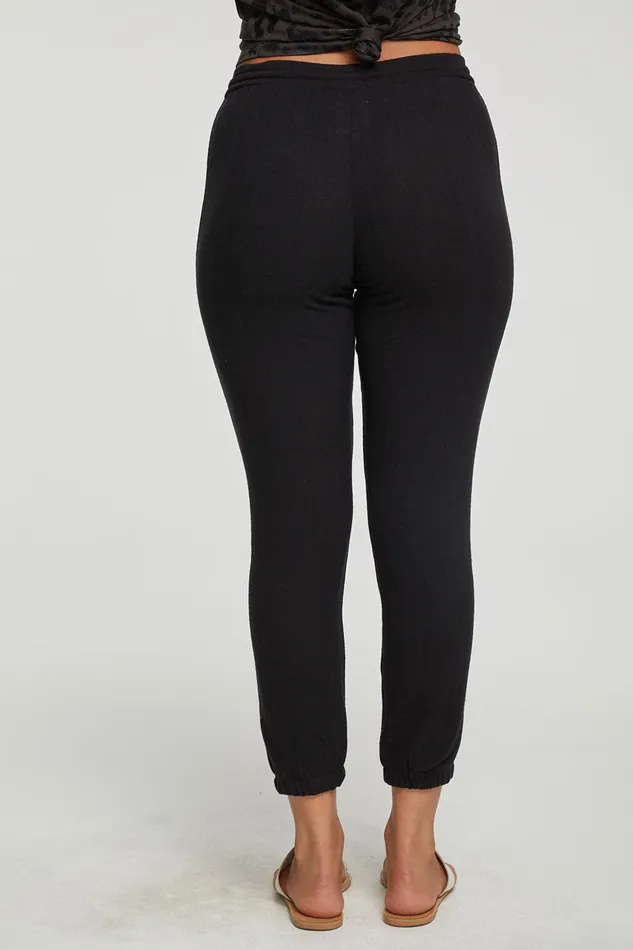 Chaser Brand rPET Bliss Knit Slouchy Joggers Womens Loungewear