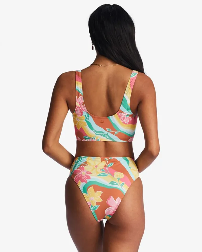 Chasin Sunbeams Rise Bikini Bottoms Multi Women Billabong Bikinis