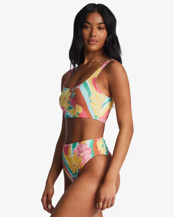 Chasin Sunbeams Rise Bikini Bottoms Multi Women Billabong Bikinis