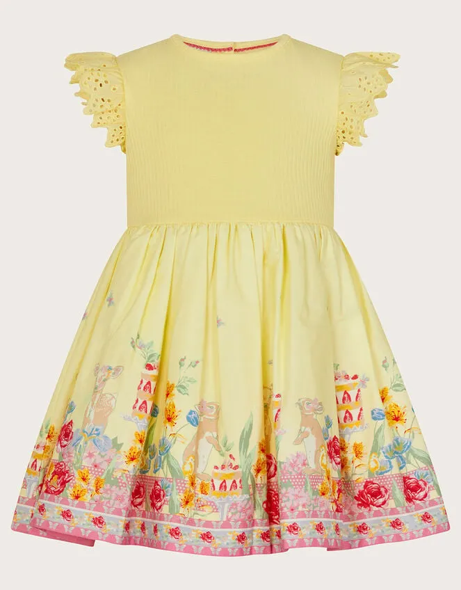 Children Baby 2In1 Tea Dress Yellow Monsoon Dresses