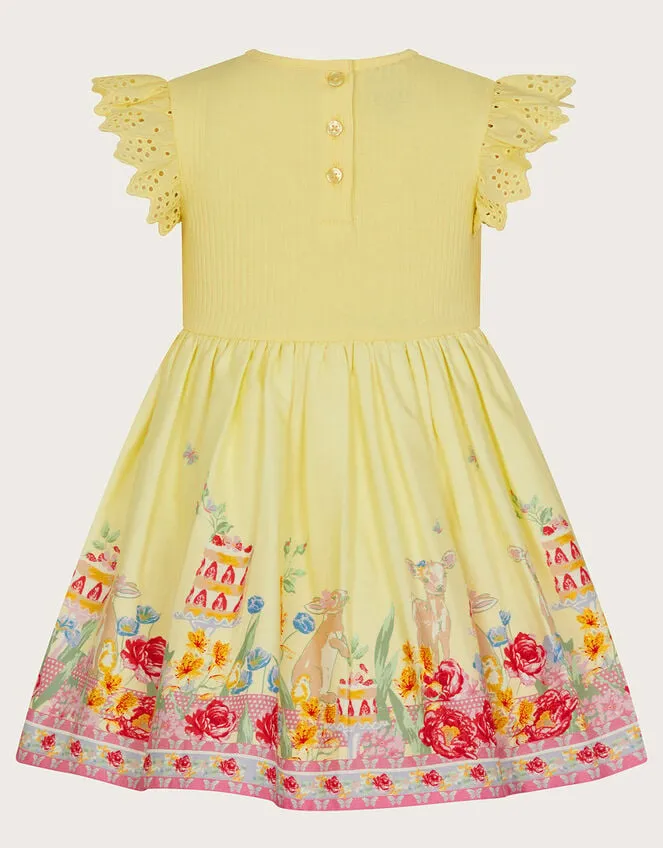 Children Baby 2In1 Tea Dress Yellow Monsoon Dresses