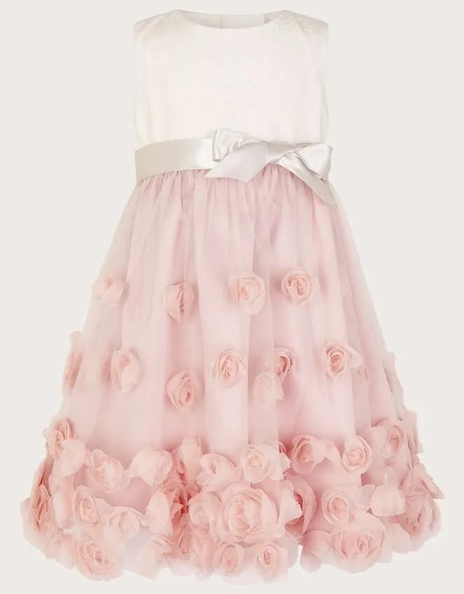Children Baby Ianthe Dress Pink Monsoon Partywear