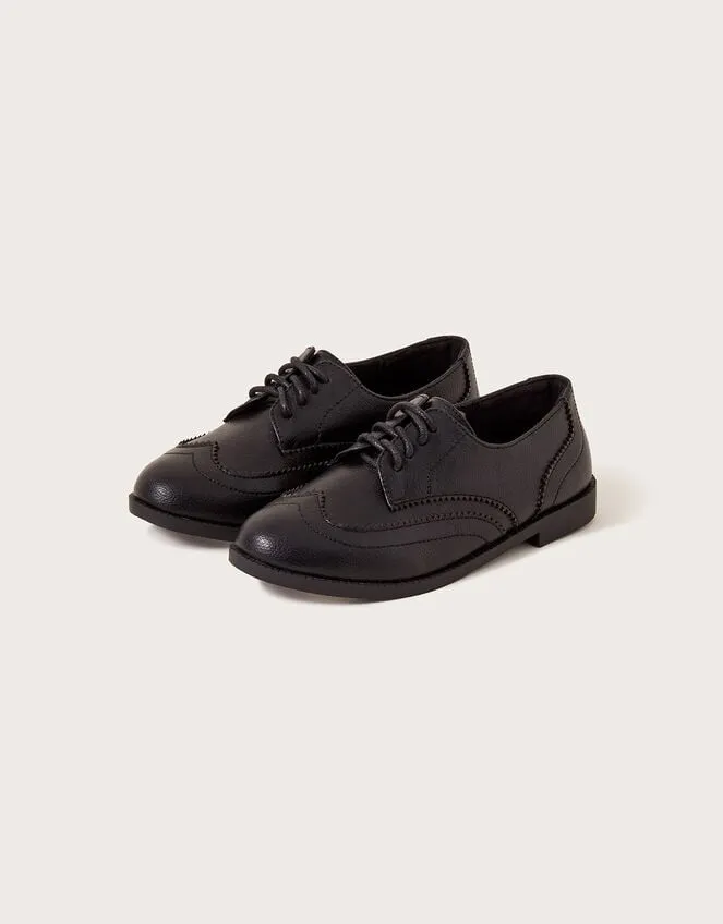 Children Boys Brogue Shoes Black Monsoon Boys039 Shoes and Sandals