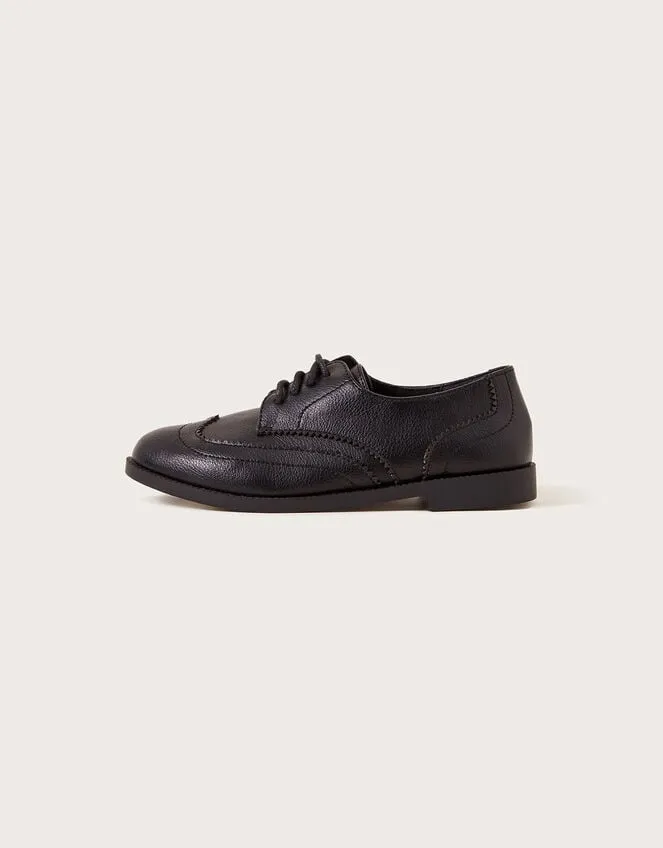 Children Boys Brogue Shoes Black Monsoon Boys039 Shoes and Sandals