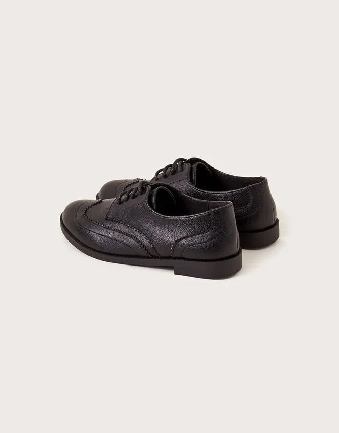 Children Boys Brogue Shoes Black Monsoon Boys039 Shoes and Sandals