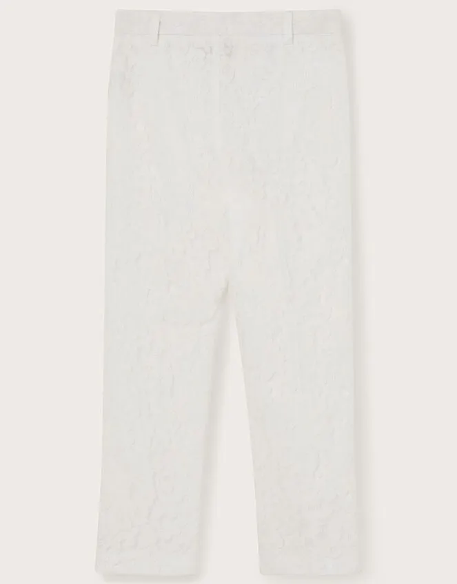 Children Brea Lace Bridesmaid Trousers Ivory Monsoon Trousers and Shorts