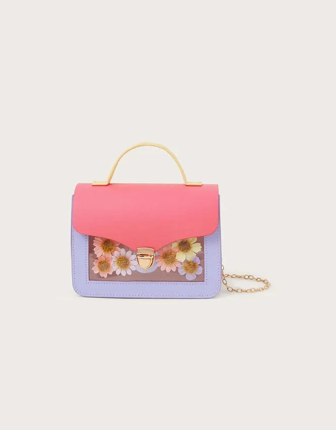 Children Floral Colour Block Bag Monsoon Girls039 Bags and Purses