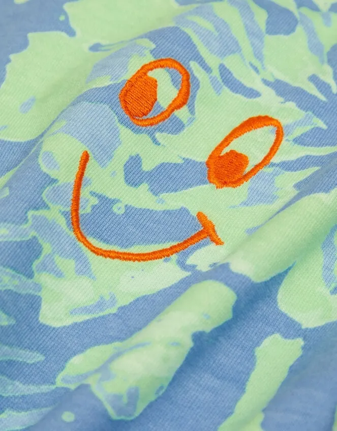 Children Happy Oversized Tie Dye TShirt Multi Monsoon Casualwear Collection