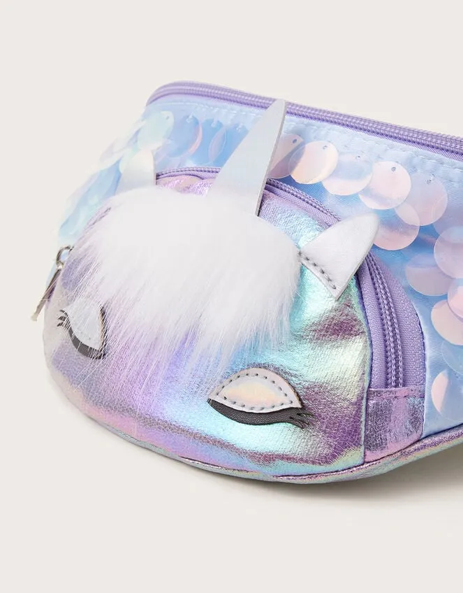 Children Jazzy Unicorn Bumbag Monsoon Girls039 Bags and Purses