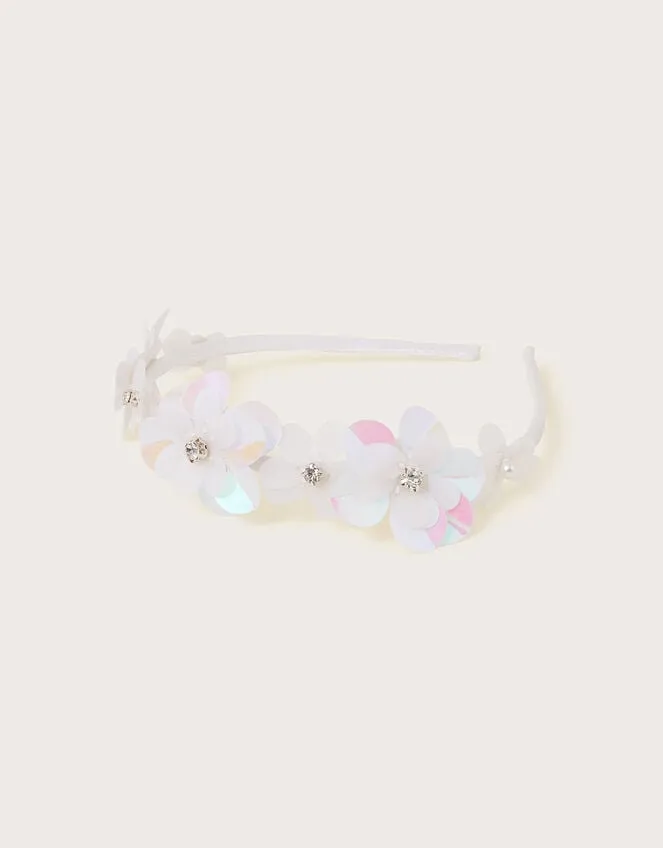 Children Land Of Wonder Sequin Flower Headband Monsoon Girls039 Hair Accessories