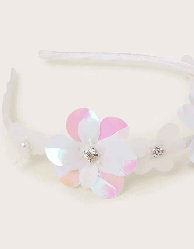Children Land Of Wonder Sequin Flower Headband Monsoon Girls039 Hair Accessories