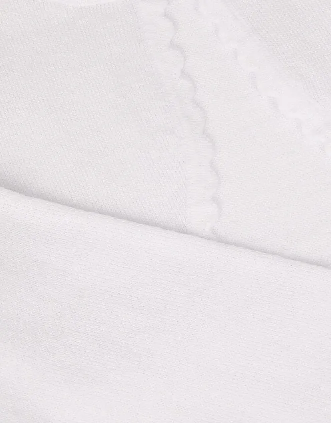 Children Niamh Cardigan White Monsoon Knitwear and Cardigans
