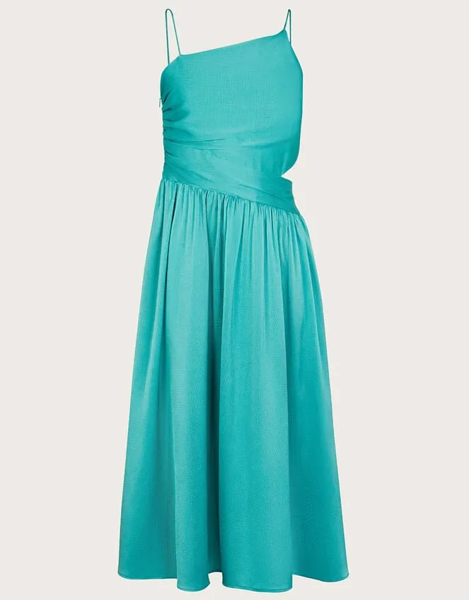 Children Satin CutOut Prom Dress Green Monsoon Dresses