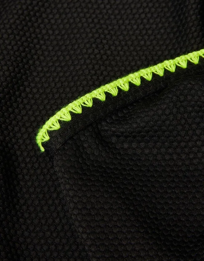 Children Texture Swimsuit Black Monsoon Beachwear and Swimwear
