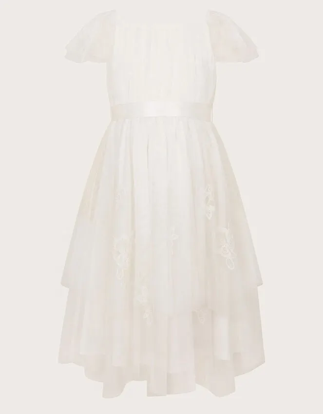 Children Theodora Embroidered Dress Ivory Monsoon Dresses