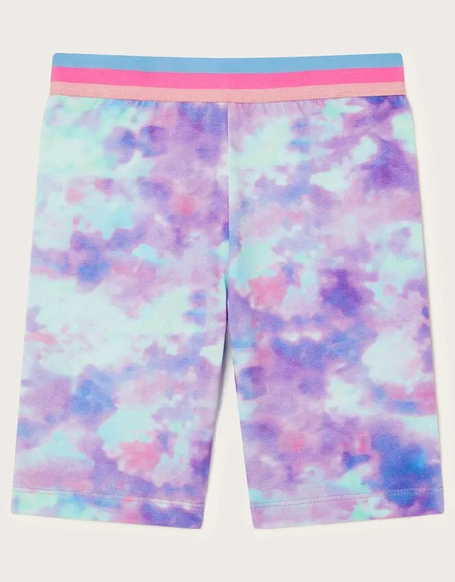 Children Tie Dye Cycling Shorts Multi Monsoon Casualwear Collection