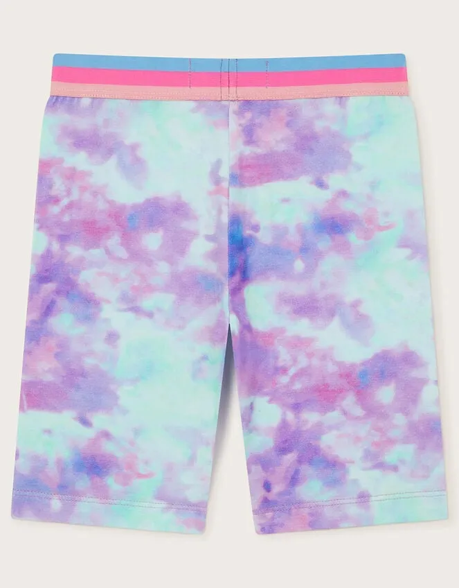Children Tie Dye Cycling Shorts Multi Monsoon Casualwear Collection