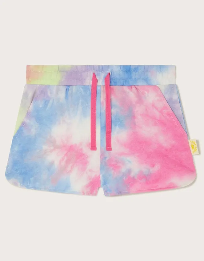 Children Tie Dye Shorts Multi Monsoon Casualwear Collection