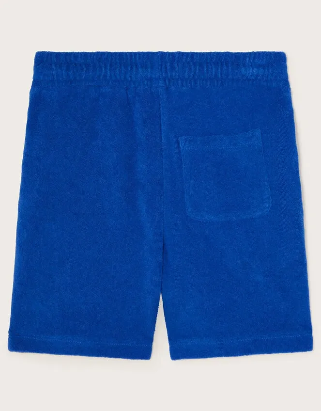 Children Towelling Shorts Blue Monsoon Casualwear Collection
