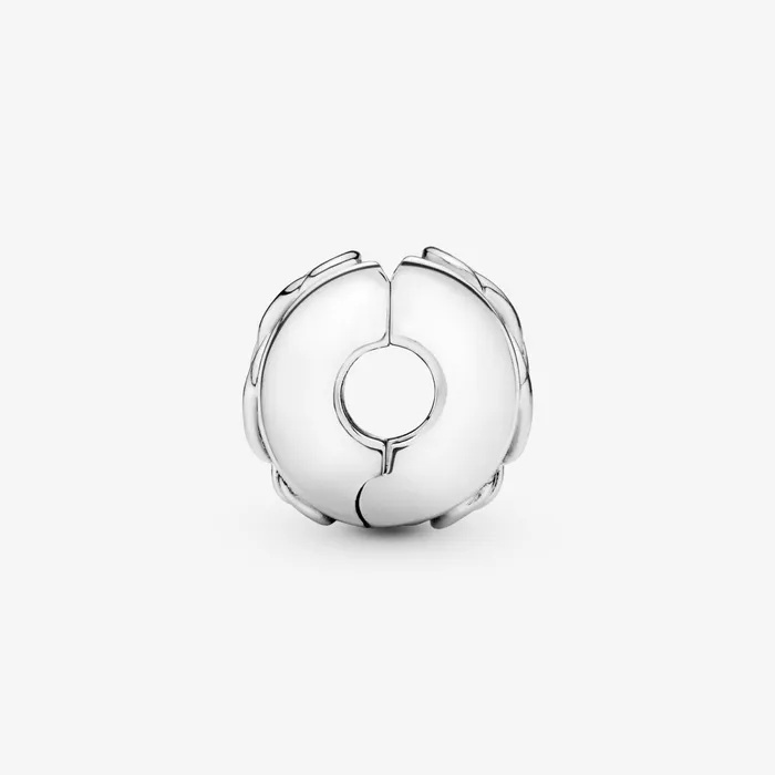 Clips Women Pandora Knotted Hearts Clip Charm