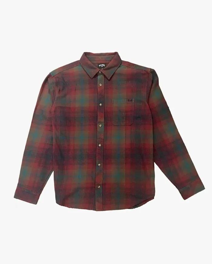 COASTLINE FLANNEL Brick Kids Billabong Boys039 Shirts