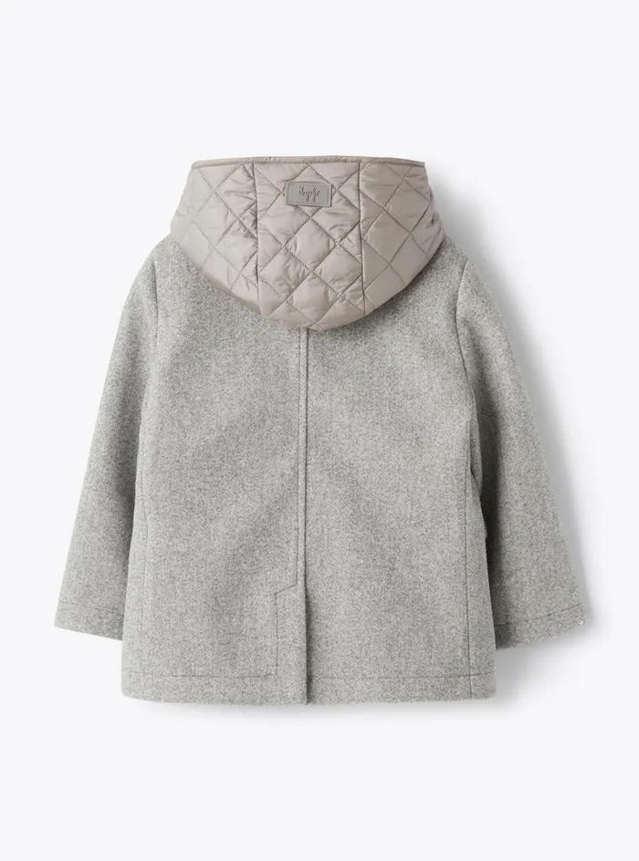Coats And Jackets Boy 216 Il Gufo Technowool Caban