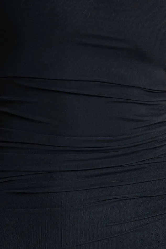 Coming For You Midi Dress 8211 Mesh Dress In Black Mesh Women Showpo Curve Clothes