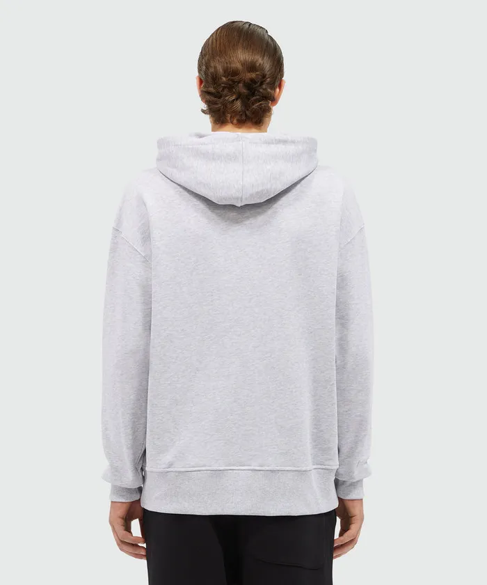 Cotton Sweatshirt With Hood And Micro Logo Men MSGM Hoodies And Sweatshirts