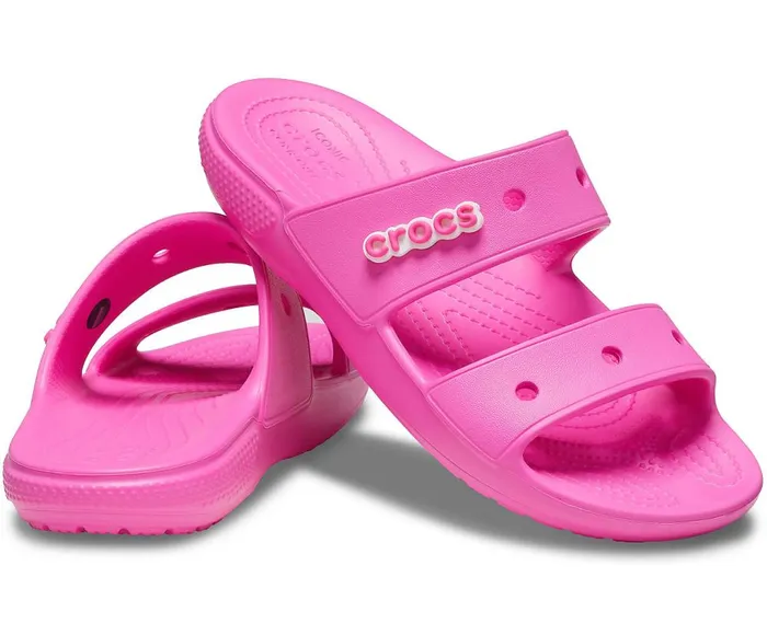 Crocs Classic Crocs Sandal Electric Pink WomensMens Sandals