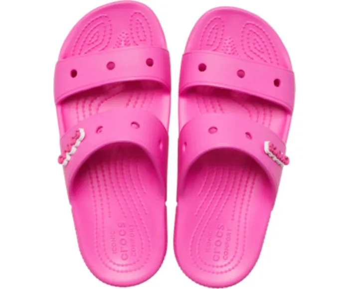 Crocs Classic Crocs Sandal Electric Pink WomensMens Sandals