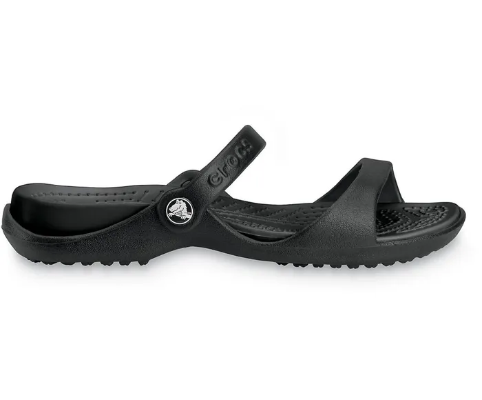 Crocs Cleo Sandal Black Black Womens Sandals