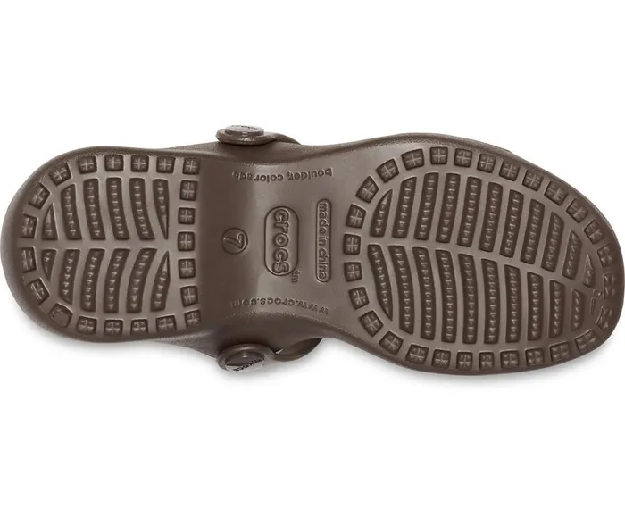 Crocs Cleo Sandal Espresso Gold Womens Sandals